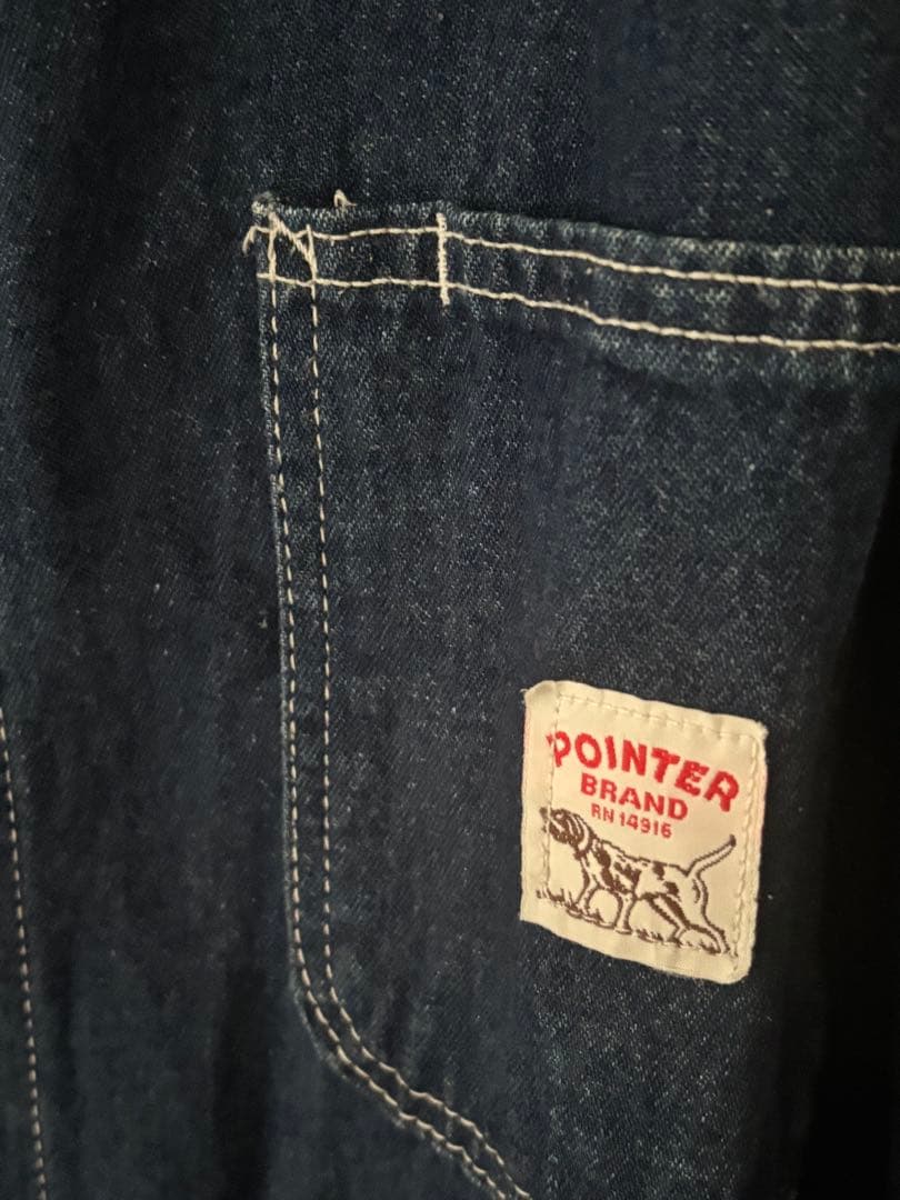 POINTER デニムジャケット　カバーオール