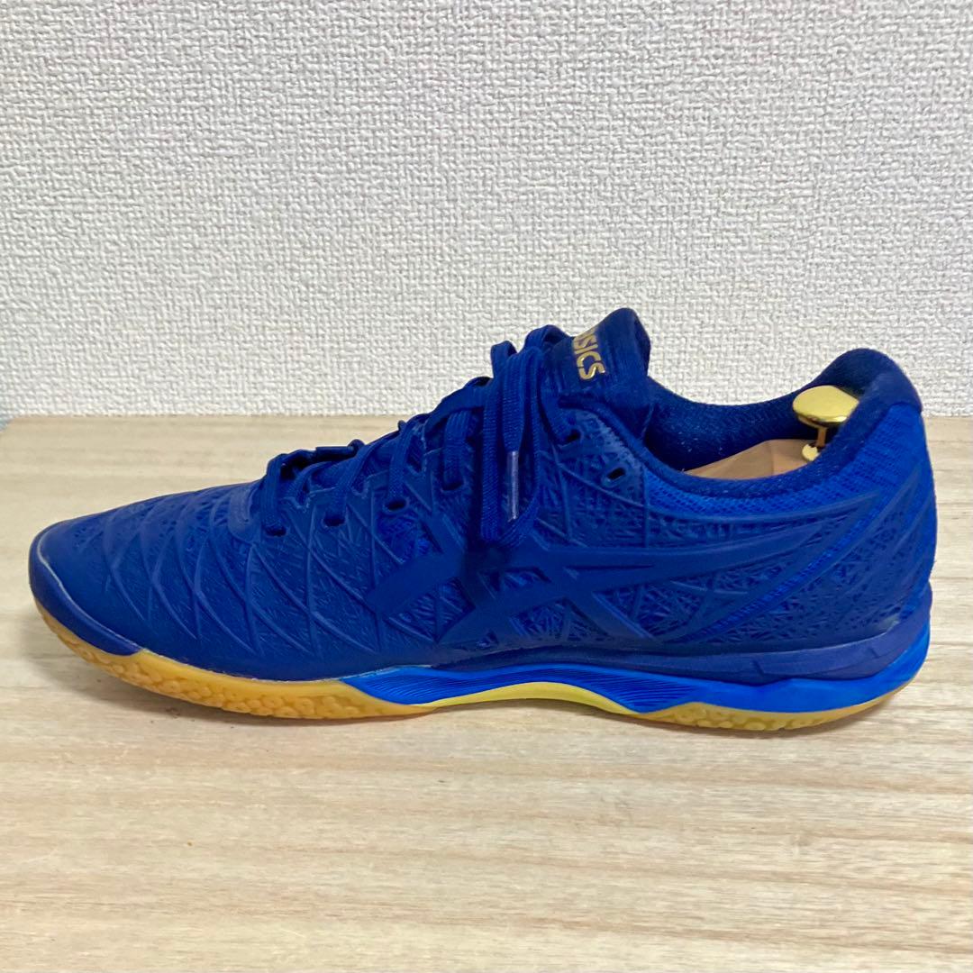 美品 asics COURT CONTROL FF ネイビー 27.5cm