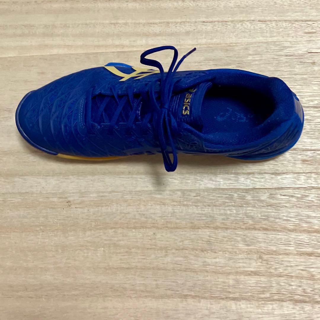 美品 asics COURT CONTROL FF ネイビー 27.5cm