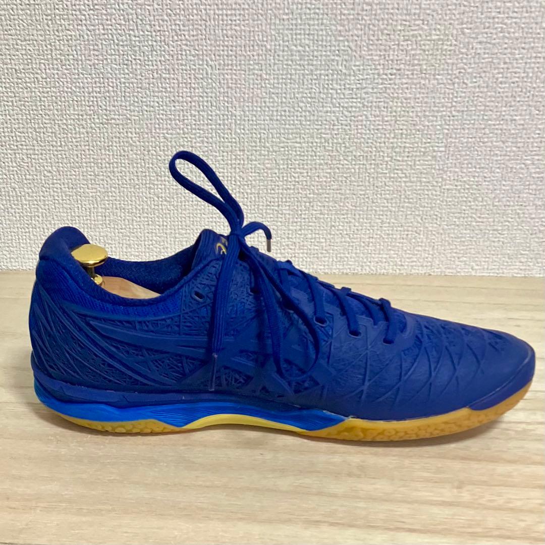 美品 asics COURT CONTROL FF ネイビー 27.5cm