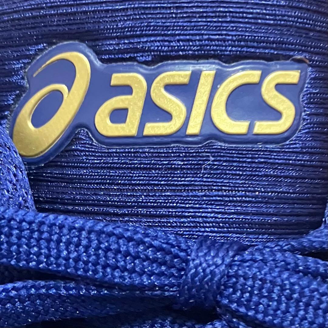 美品 asics COURT CONTROL FF ネイビー 27.5cm