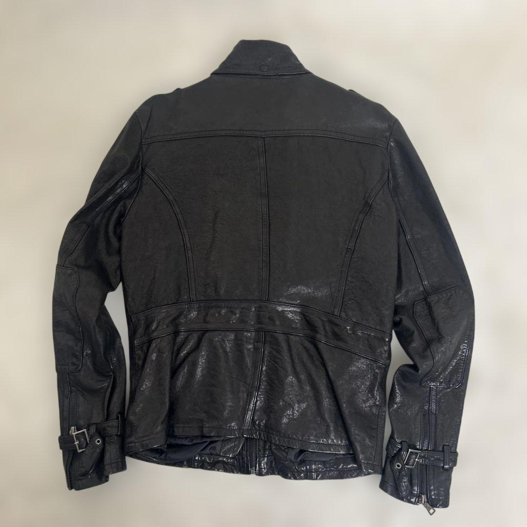 ジャケット・アウター archive gimmick leather jacket 48size