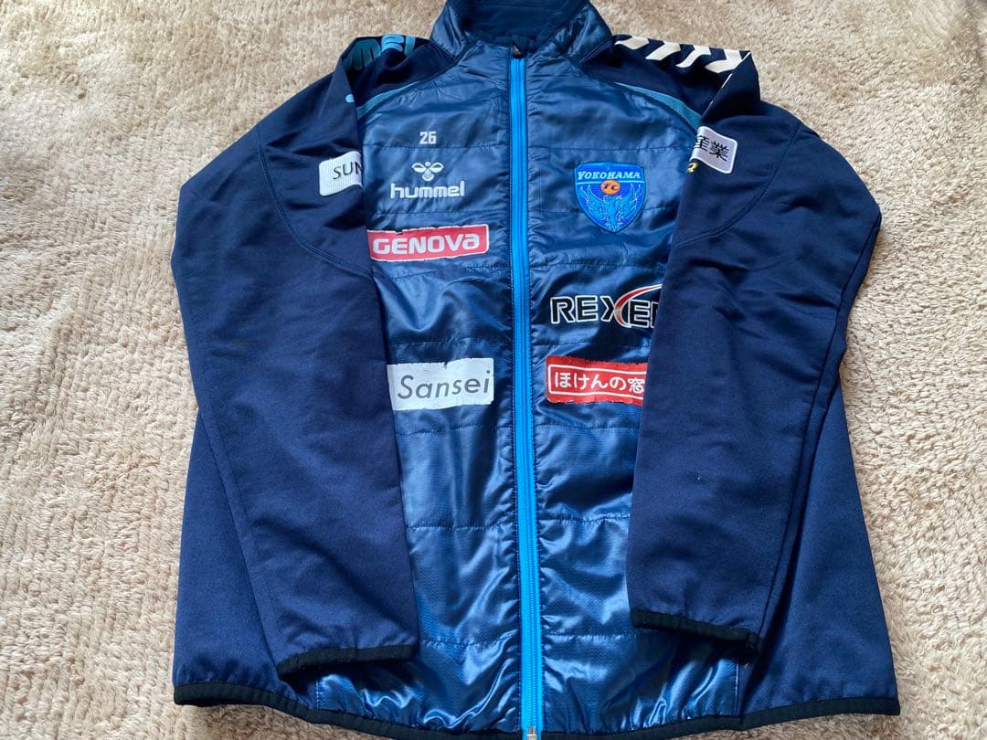 ★最終セール★【超レア＆美品】横浜FC ナイロン ジャージ 【上下セット】