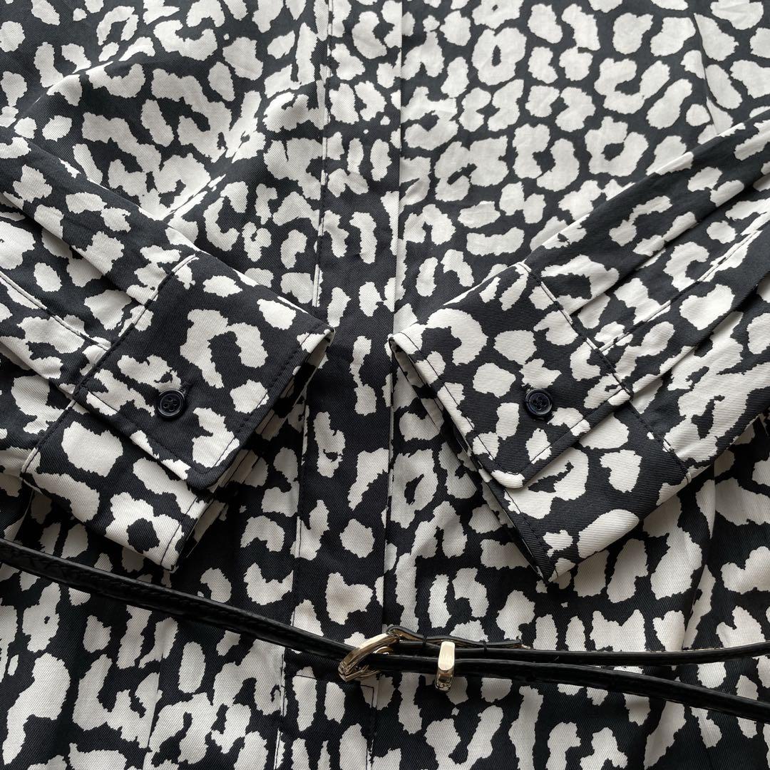 【訳あり】 美品 近年 MaxMara ティアードワンピース 白タグ 42 XL