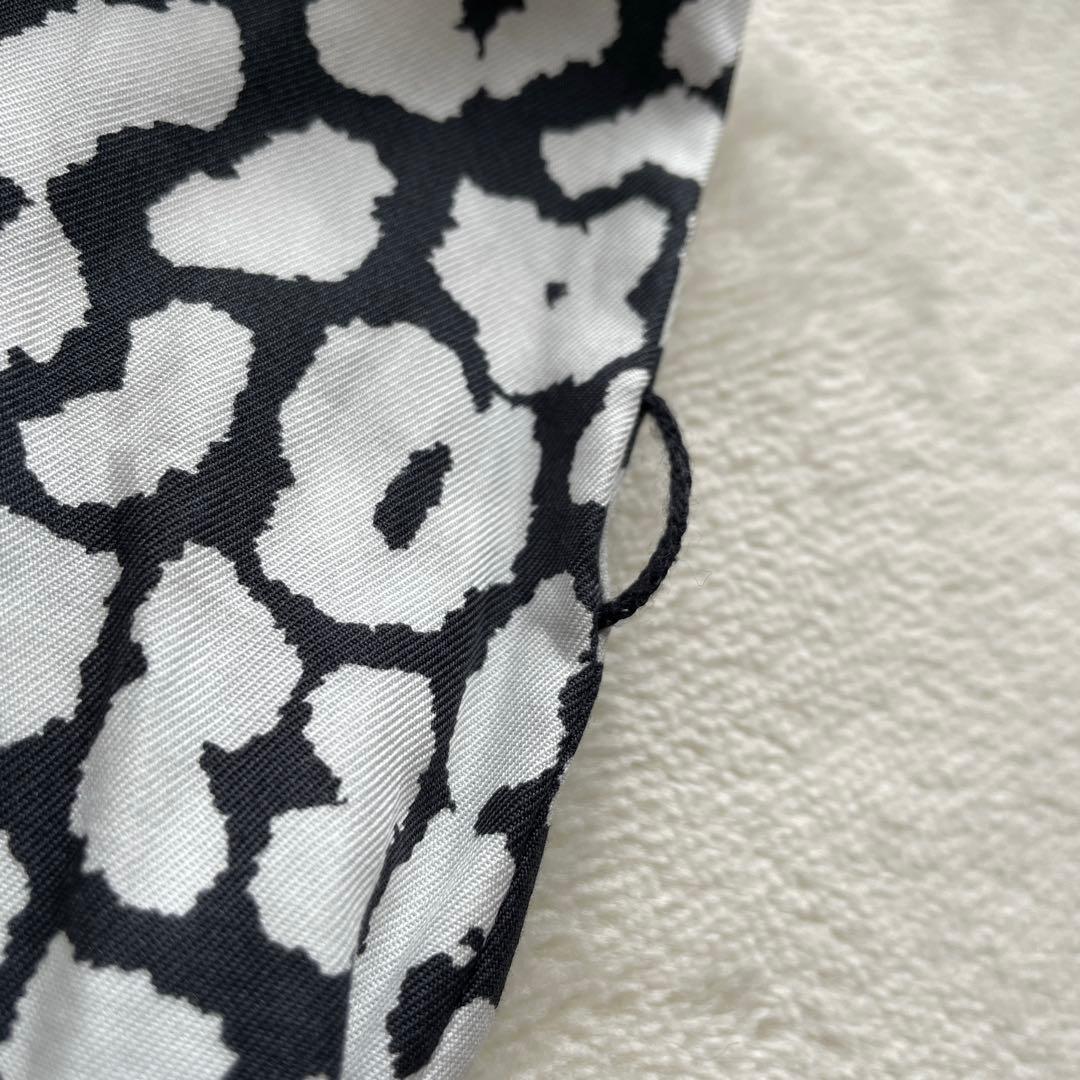 【訳あり】 美品 近年 MaxMara ティアードワンピース 白タグ 42 XL