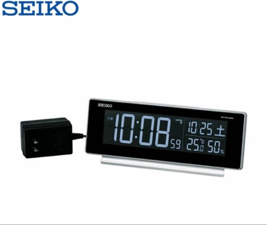 ジ*ク様 ⭐︎新品未使用‼︎ SEIKO デジタル置時計 温度・湿度表示