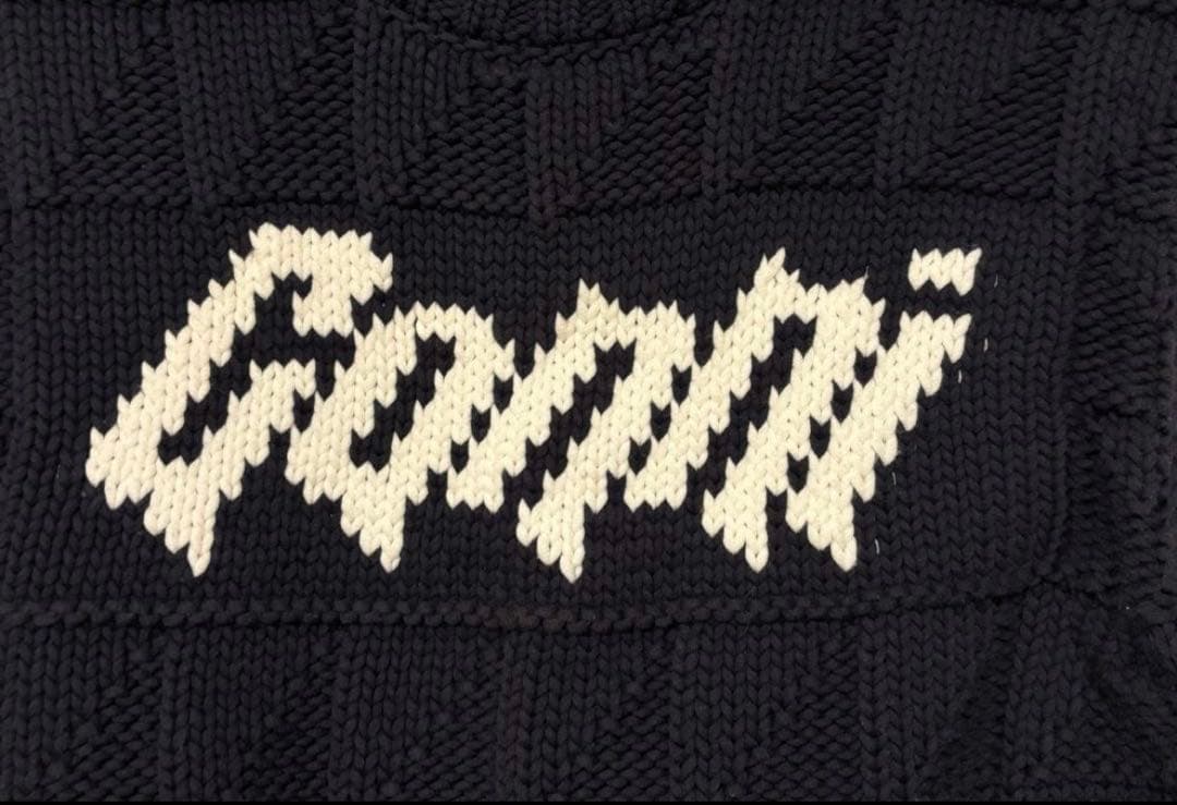 GANNI ネイビー ニットベスト　美品