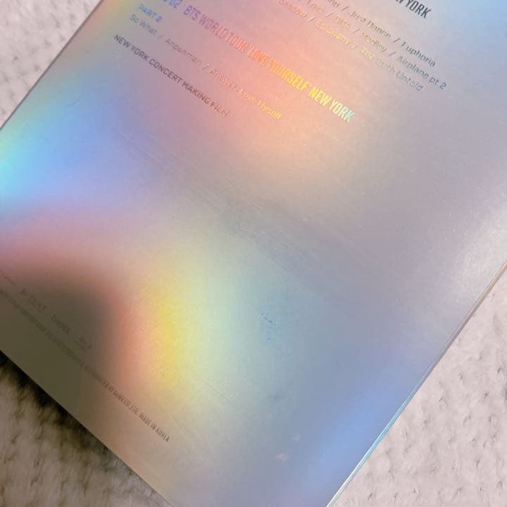 ミュージック BTS TOUR LOVE YOURSELF NEW YORK Blu-ray