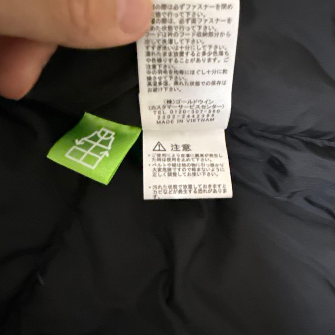 THE NORTH FACE ヌプシ ダウンベスト ブラック メンズL