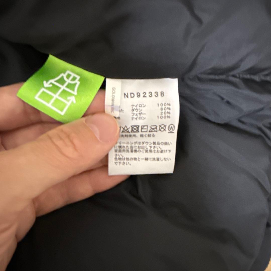 THE NORTH FACE ヌプシ ダウンベスト ブラック メンズL