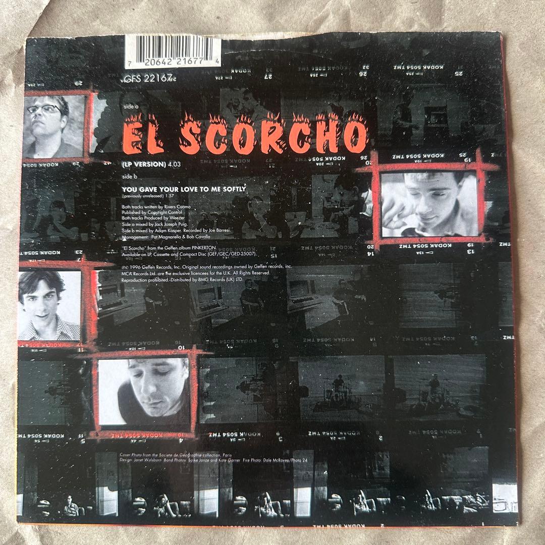weezer EL SCORCHO シングルレコード
