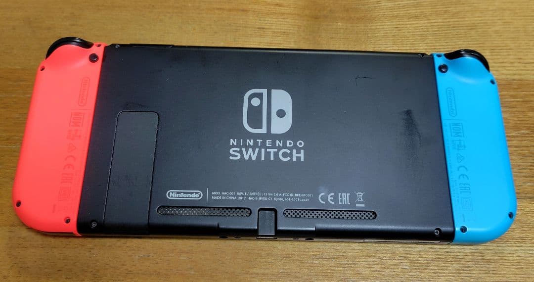 ジャンク品　Nintendo Switch 本体 青/赤 Joy-Con付き