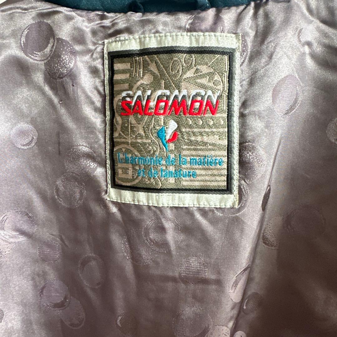 Nais SALOMON 刺繍リバーシブルベストスカジャンビンテージ レア