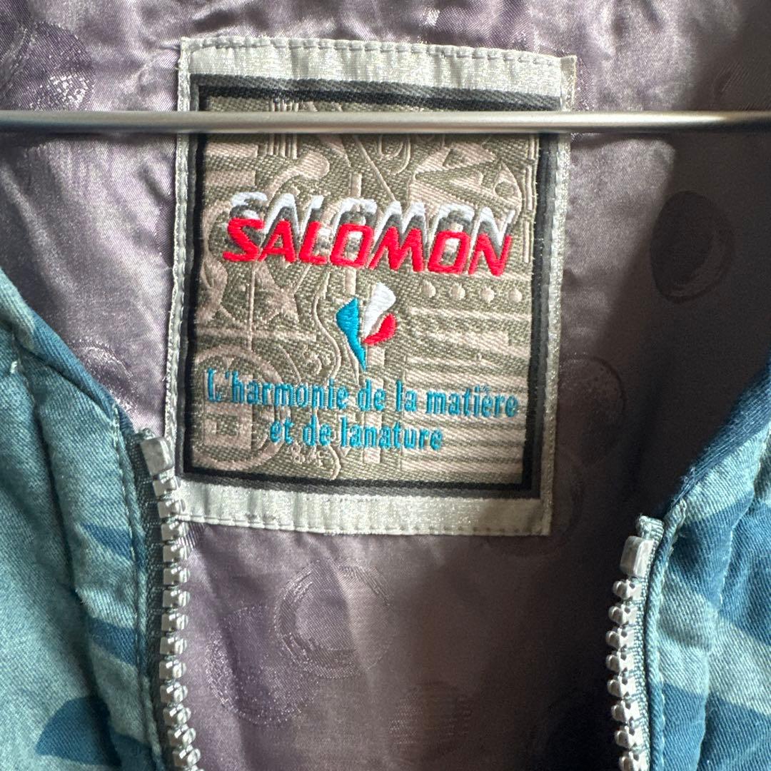 Nais SALOMON 刺繍リバーシブルベストスカジャンビンテージ レア