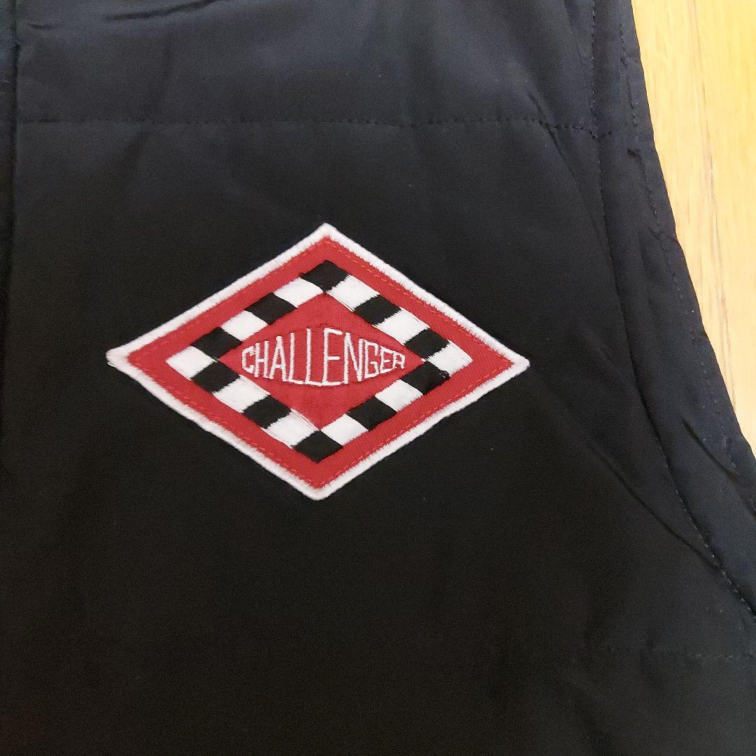 CHALLENGER チャレンジャー レーシングベスト チェッカー ブラック