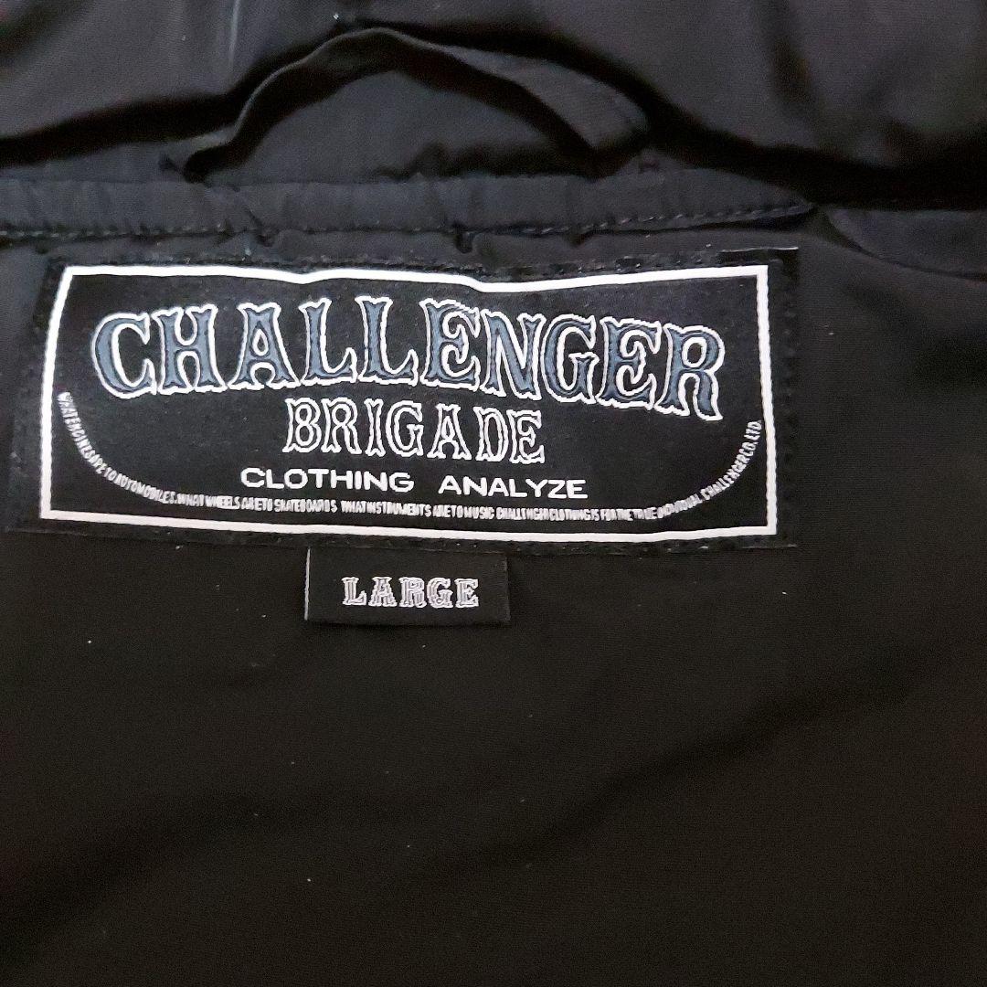 CHALLENGER チャレンジャー レーシングベスト チェッカー ブラック