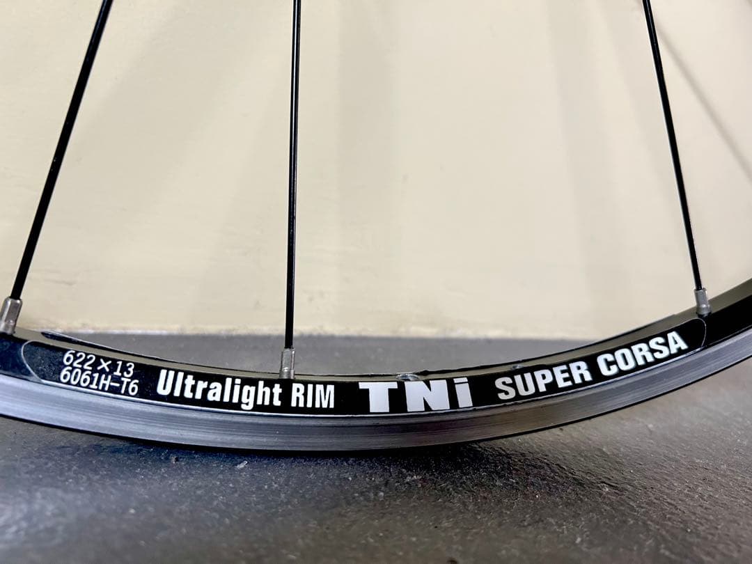 【TNI ハブ&リム使用】後輪700Cホイール！重量0.98kg