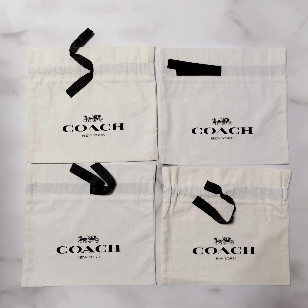 COACH　コーチ★ギフトバッグ巾着★12枚セット