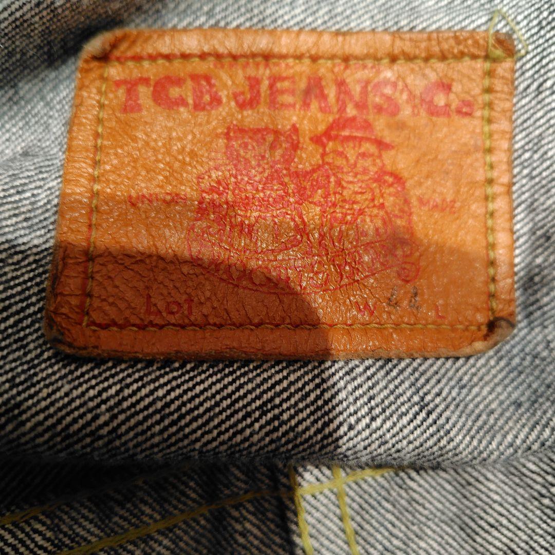 ぐ*ん様 TCBジーンズ S40's 大戦モデル 赤タブ 14oz セットアップ