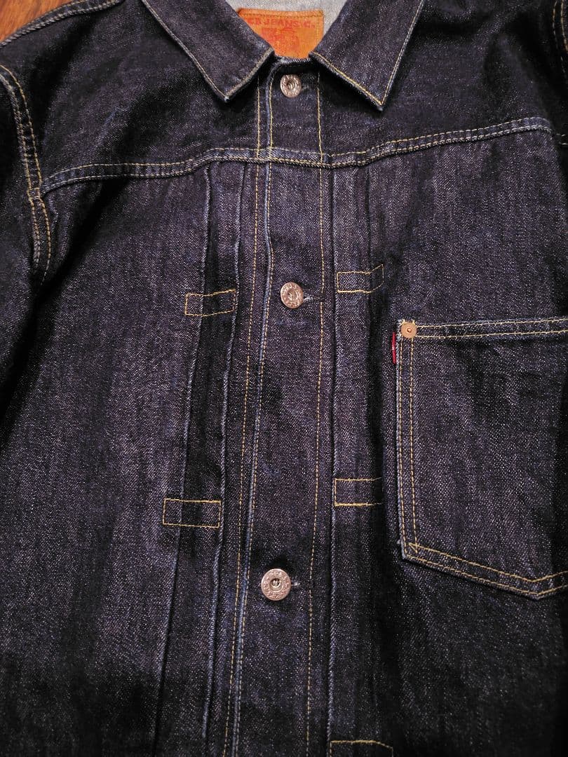 ぐ*ん様 TCBジーンズ S40's 大戦モデル 赤タブ 14oz セットアップ