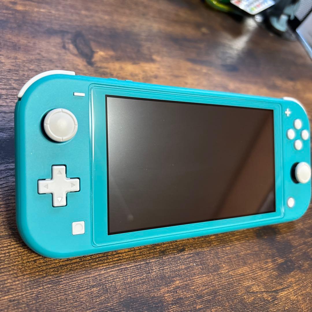 美品Nintendo Switch Lite ターコイズ 本体 ACアダプター