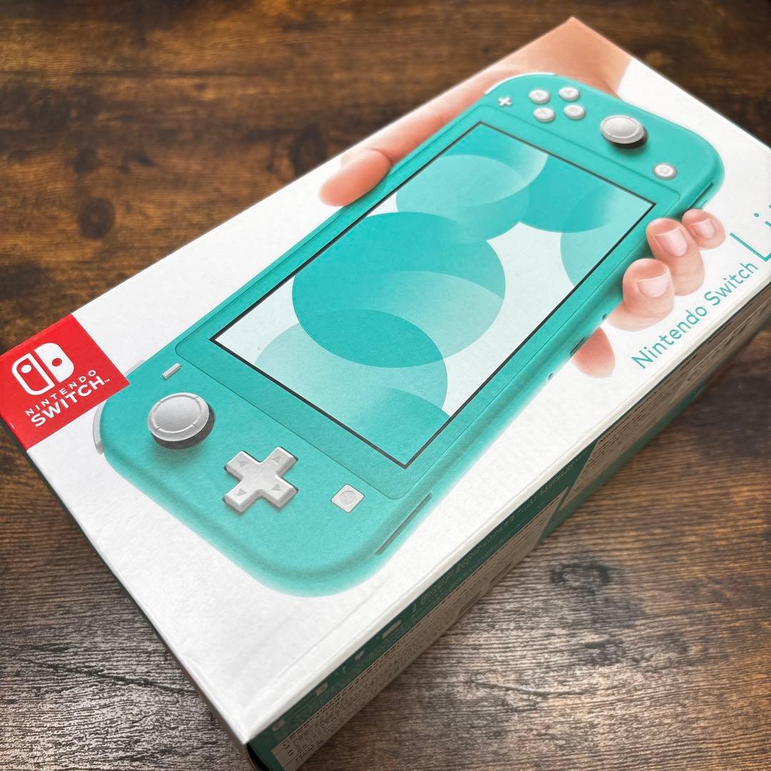 美品Nintendo Switch Lite ターコイズ 本体 ACアダプター