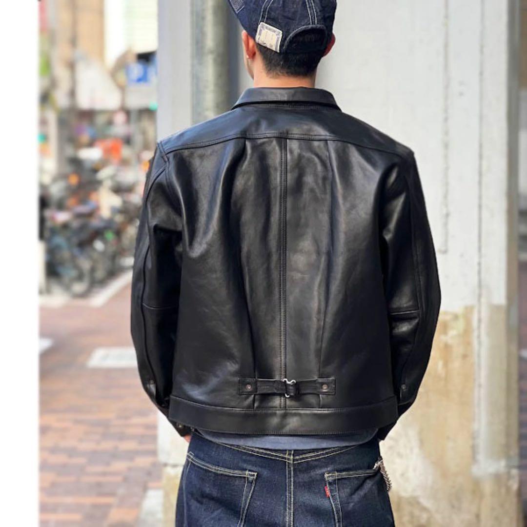 ジャケット・アウター Schott SHEEP LEATHER 1st TRACKER