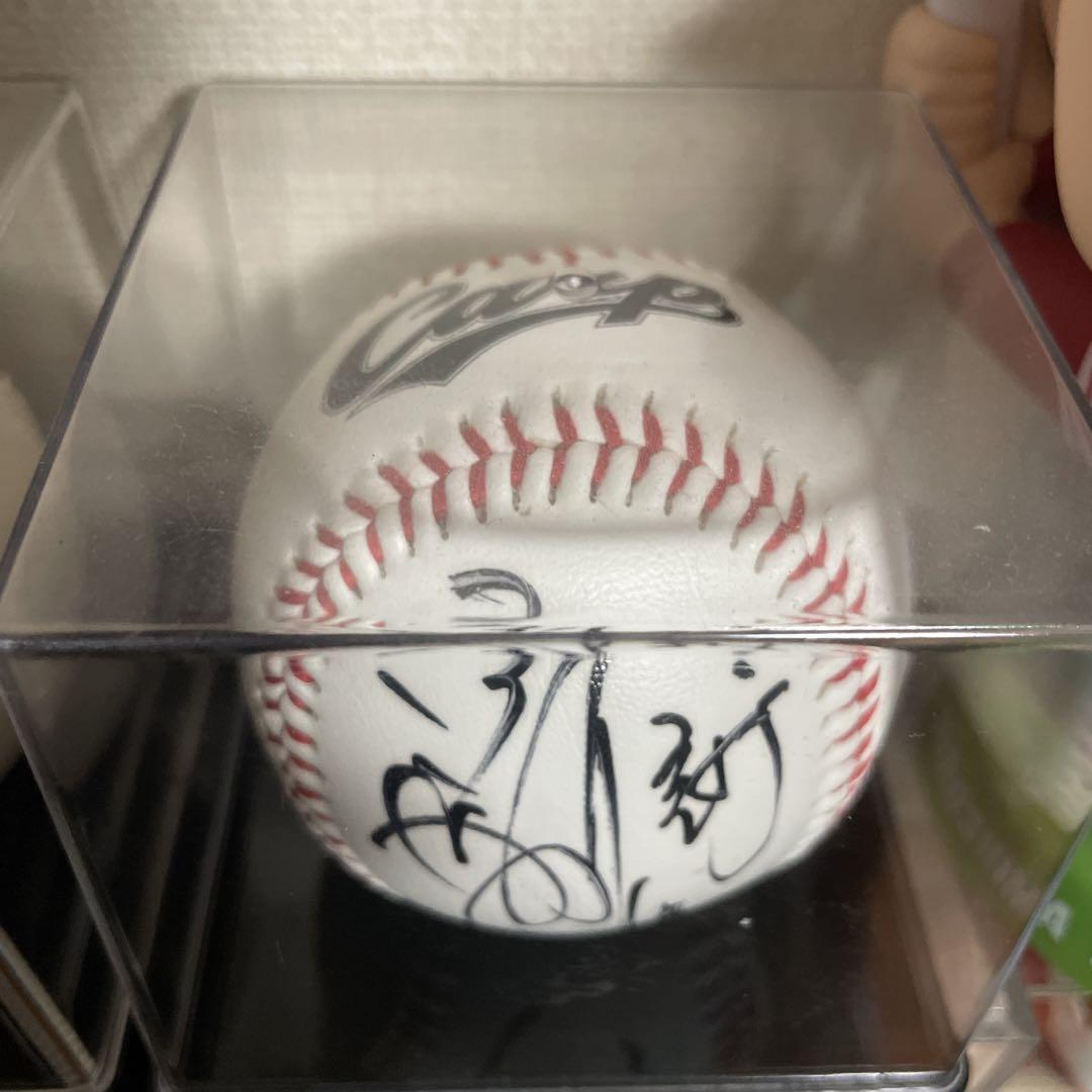 元広島東洋カープ 前田智徳さん 直筆サイン入りグッズ＆おまけのBBMカード