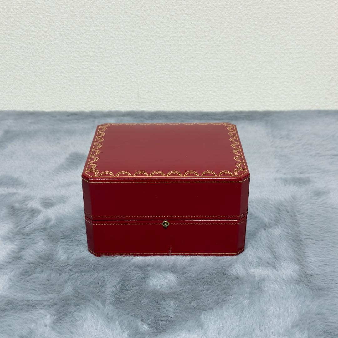 【美品】Cartier 腕時計ケース　ウォッチ空箱　純正　赤 付属品付き