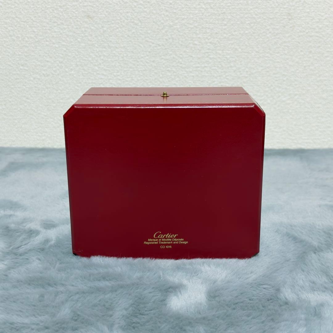 【美品】Cartier 腕時計ケース　ウォッチ空箱　純正　赤 付属品付き