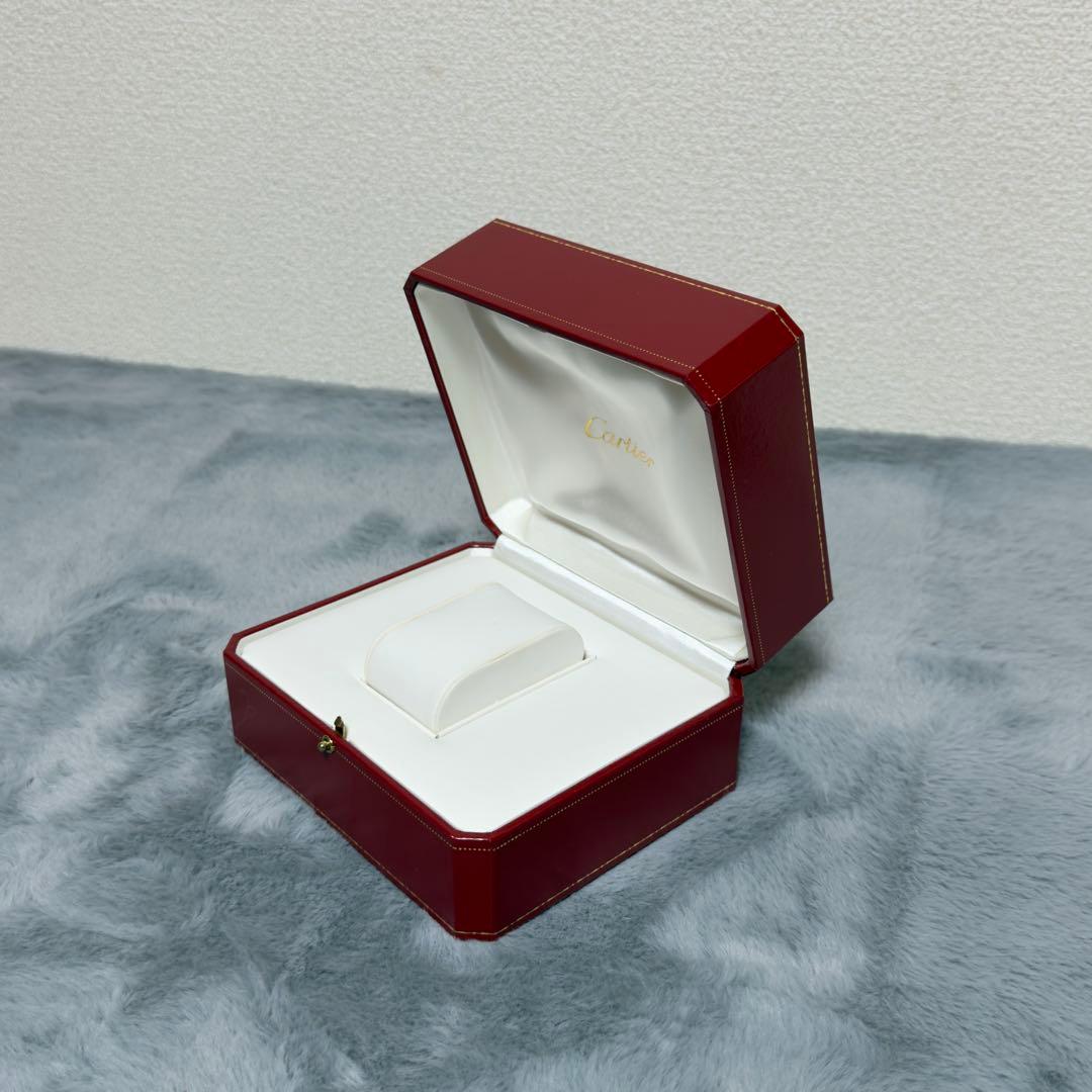 【美品】Cartier 腕時計ケース　ウォッチ空箱　純正　赤 付属品付き