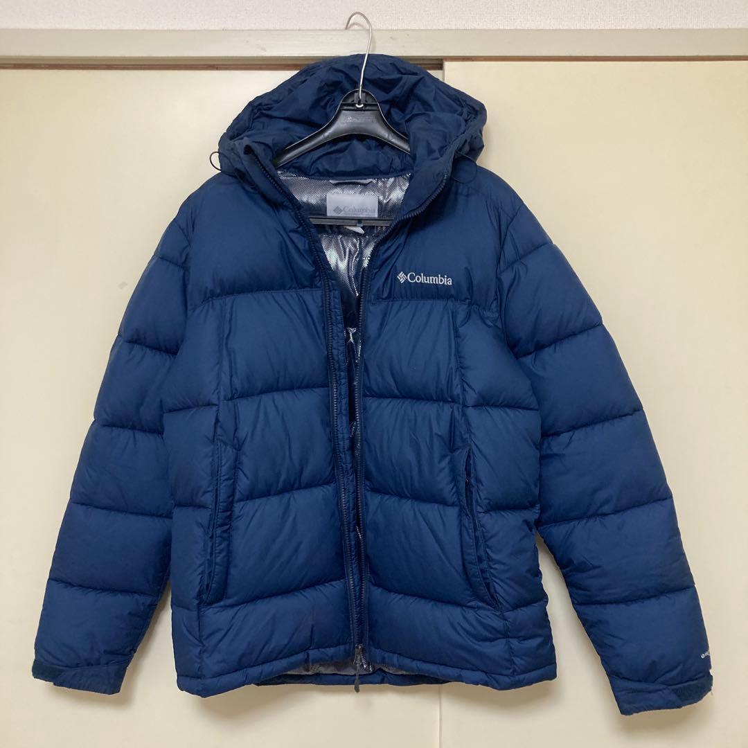 Columbia コロンビア　フード付き中綿ジャケット ネイビー