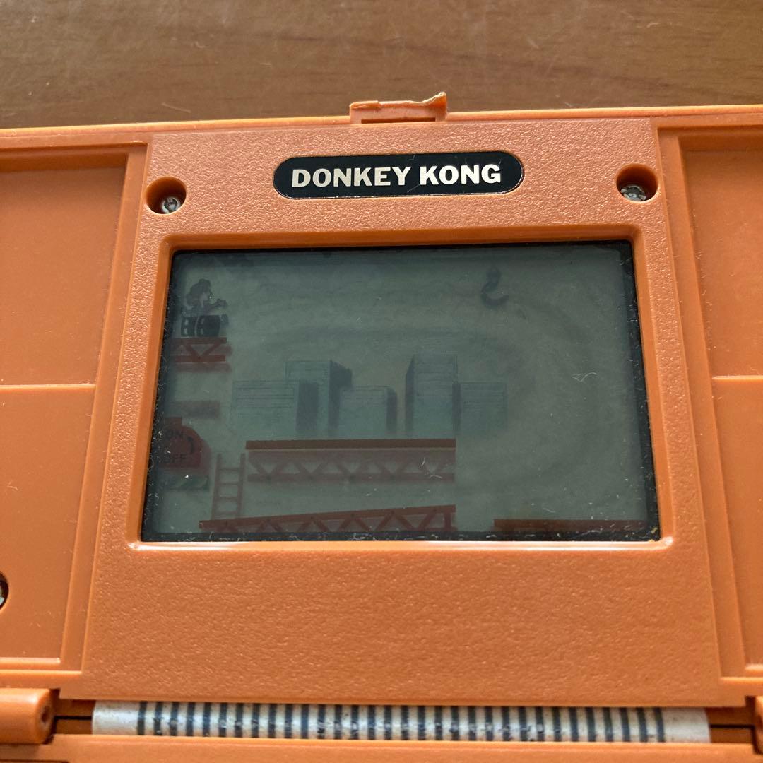 ニンテンドー　ゲームウォッチ　ドンキーコング　動作品　音も出ます