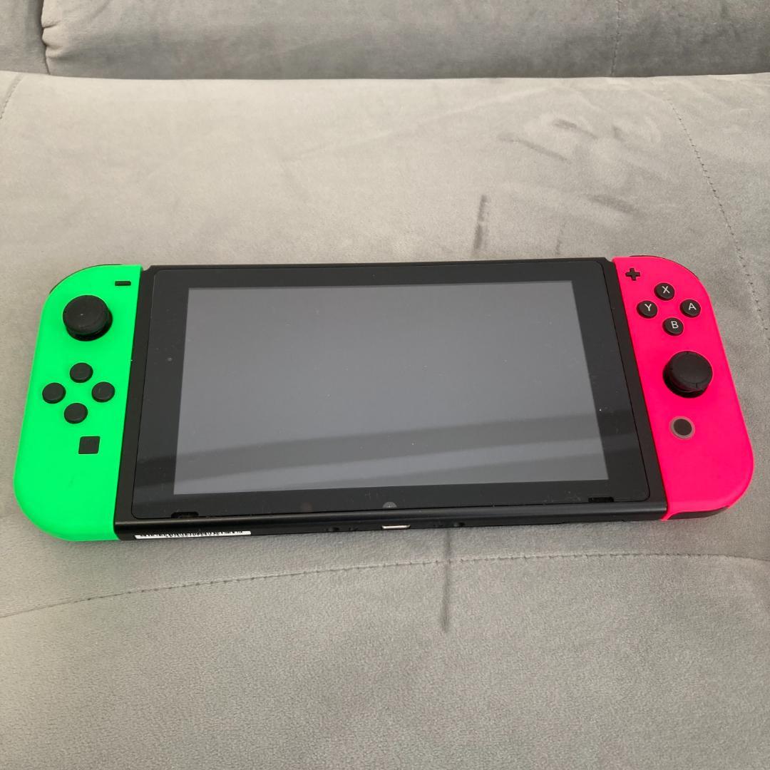 【完品】Nintendo Switch ネオングリーン・ネオンピンク