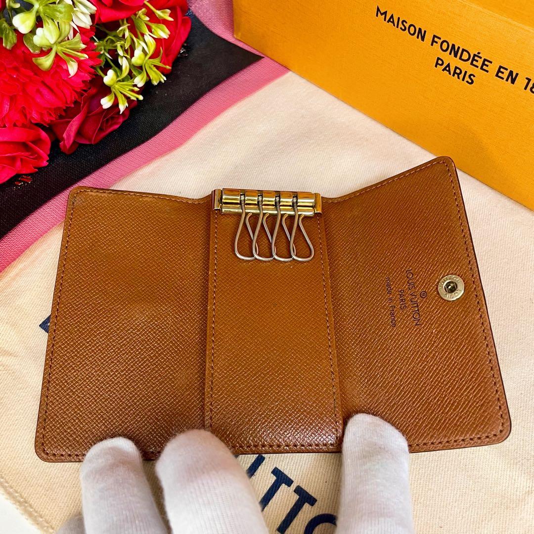 ✨極美品✨ ルイヴィトン キーケース 4連 モノグラム ミュルティクレ4 付属品