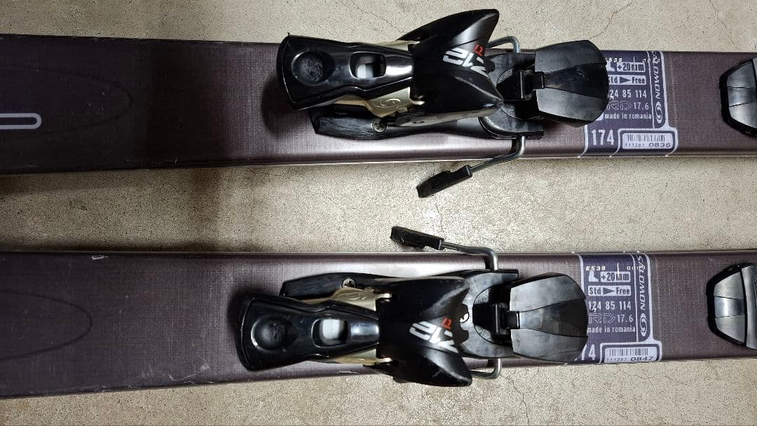 サロモン 1080 FOIL174cm フリーライド ツインチップ モーグル