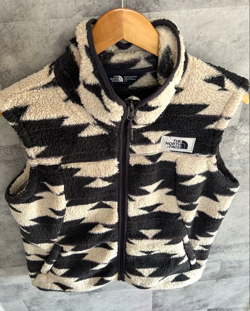 NORTH FACE ノースフェイス　キャンプシャー　ボアベスト　L フルジップ