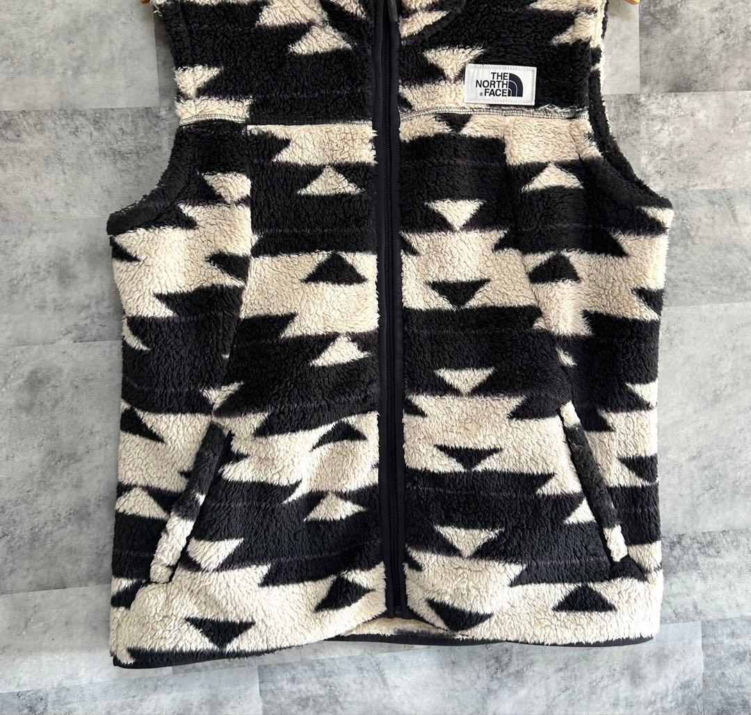 NORTH FACE ノースフェイス　キャンプシャー　ボアベスト　L フルジップ