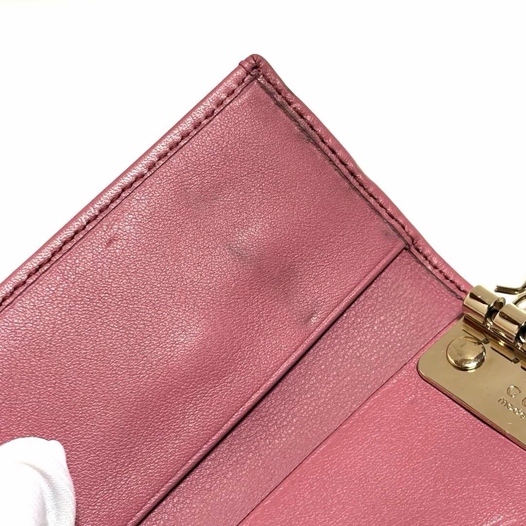 GUCCI キーケース GGキャンバス レザー ピンク 6連フック 箱付き