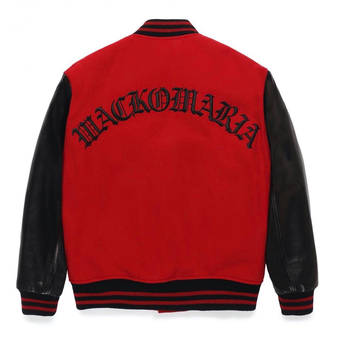ナポリ2号店WACKO MARIA LEATHER VARSITY