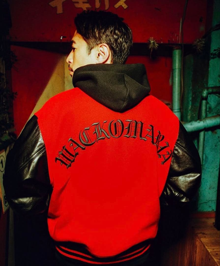 ナポリ2号店WACKO MARIA LEATHER VARSITY