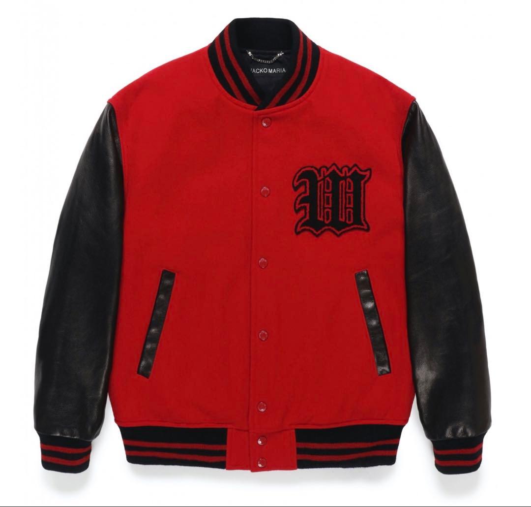 ナポリ2号店WACKO MARIA LEATHER VARSITY