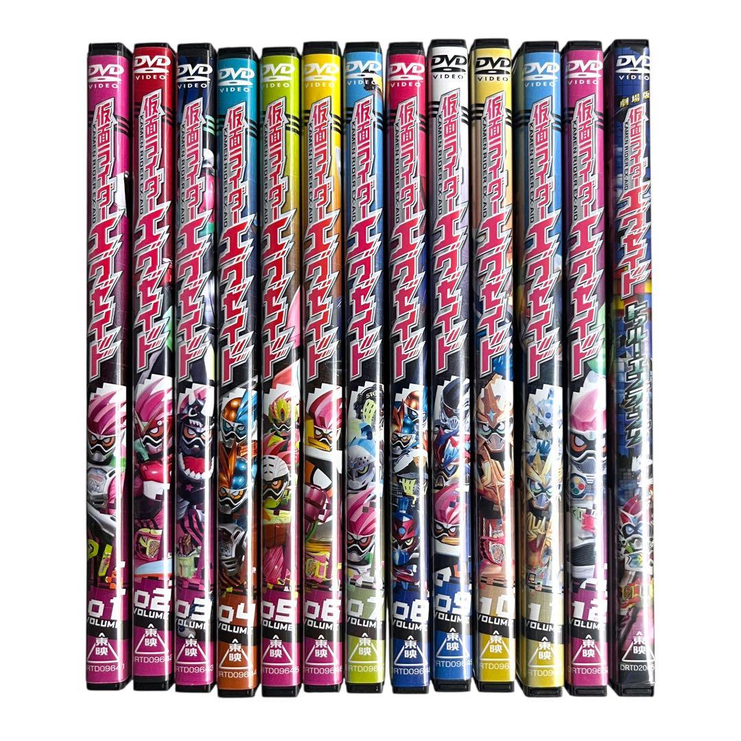 新品ケース DVD 「 仮面ライダーエグゼイド 」 全12巻 ＋ オマケ付き☆