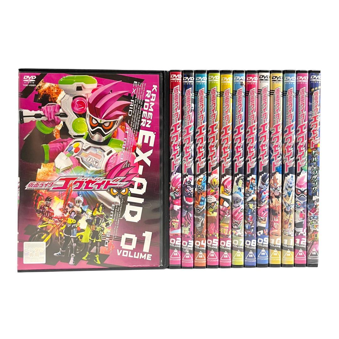 新品ケース DVD 「 仮面ライダーエグゼイド 」 全12巻 ＋ オマケ付き☆