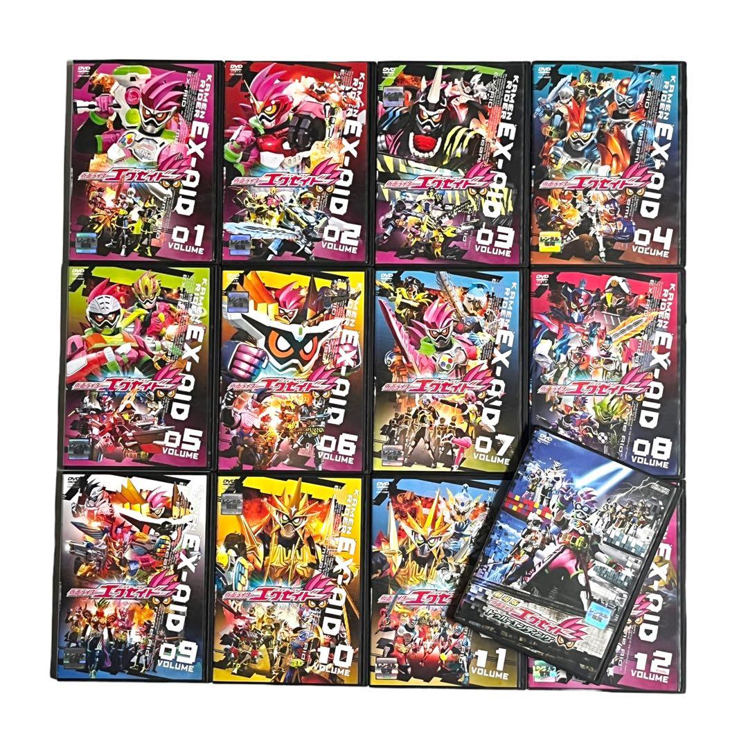 新品ケース DVD 「 仮面ライダーエグゼイド 」 全12巻 ＋ オマケ付き☆