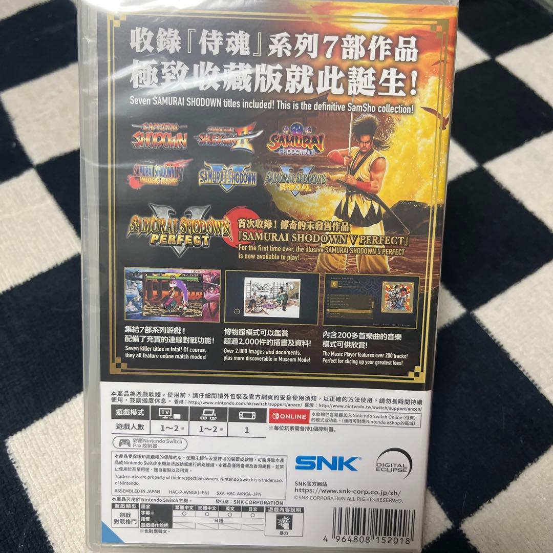 SAMURAI SHODOWN NEOGEO COLLECTION サムスピ中文