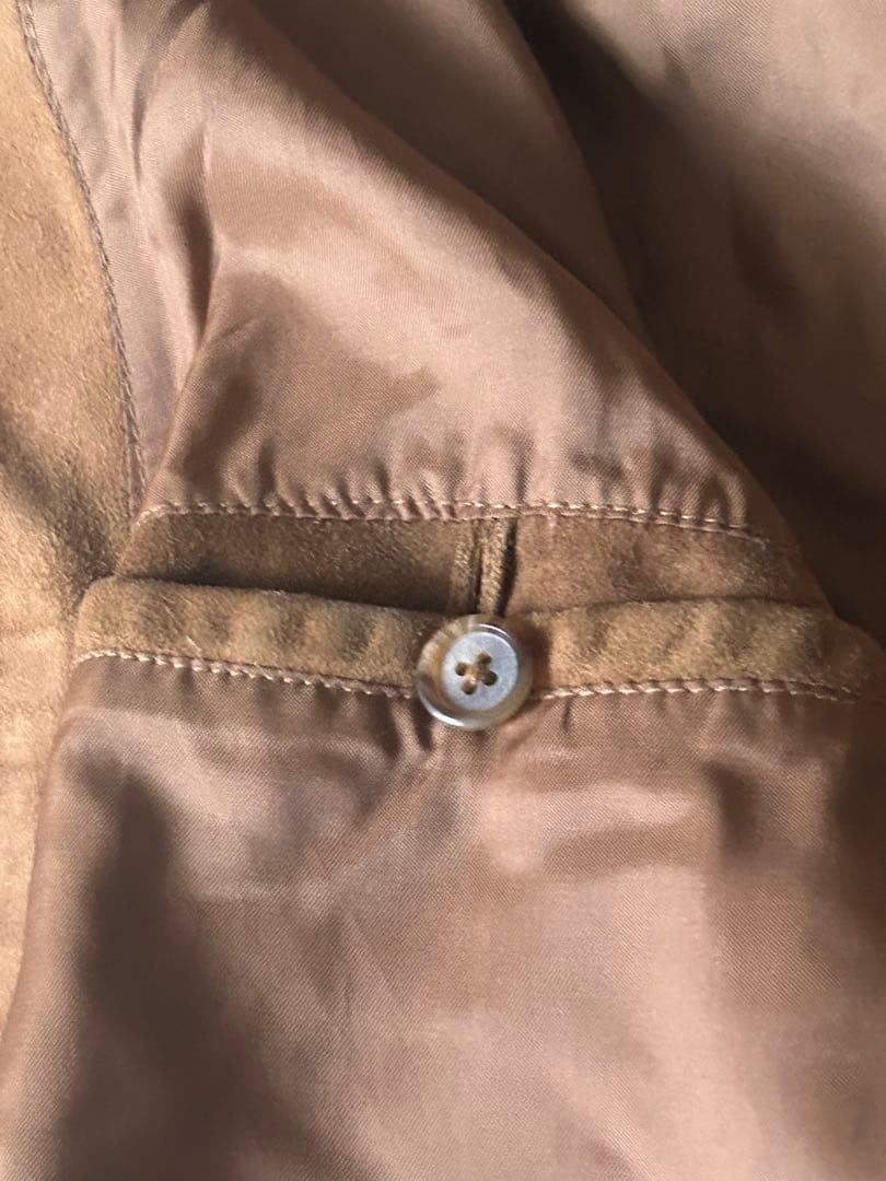 ジャケット・アウター brooks brothers 346 suede leather jacket