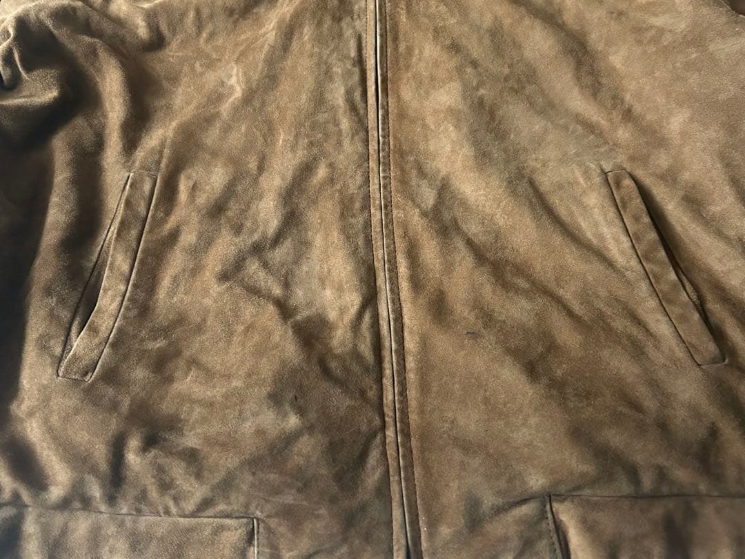 ジャケット・アウター brooks brothers 346 suede leather jacket