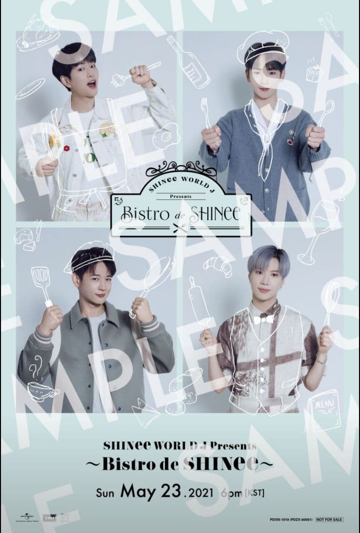 SHINee WORLD J ~Bistro de SHINee~ FC限定盤