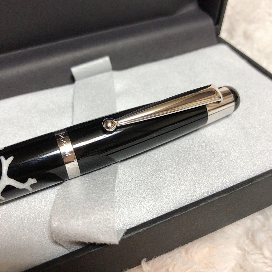 「RT-96664」専用 ☆シグナム コラーロ 万年筆 18金 ニブF☆